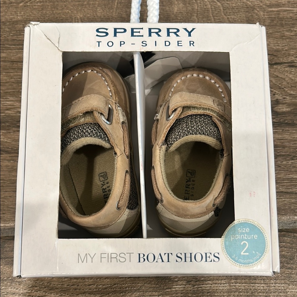Sperry - Baby Tan Boat Shoes